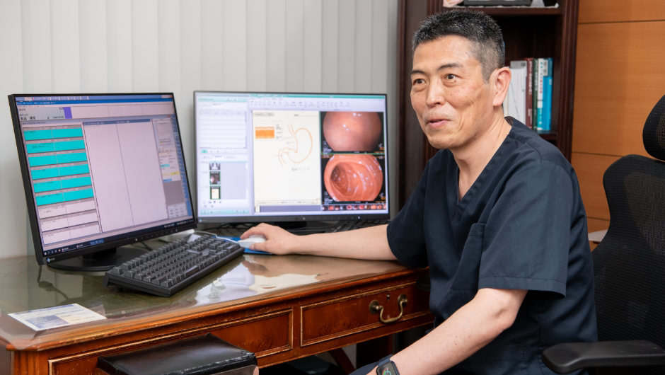 一人ひとりの胃・大腸の形状を精細に診断